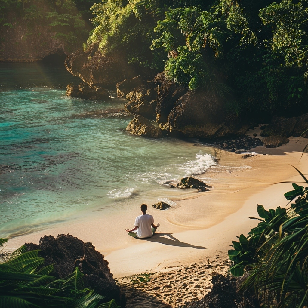 Sérénité : Méditation – votre île de paix